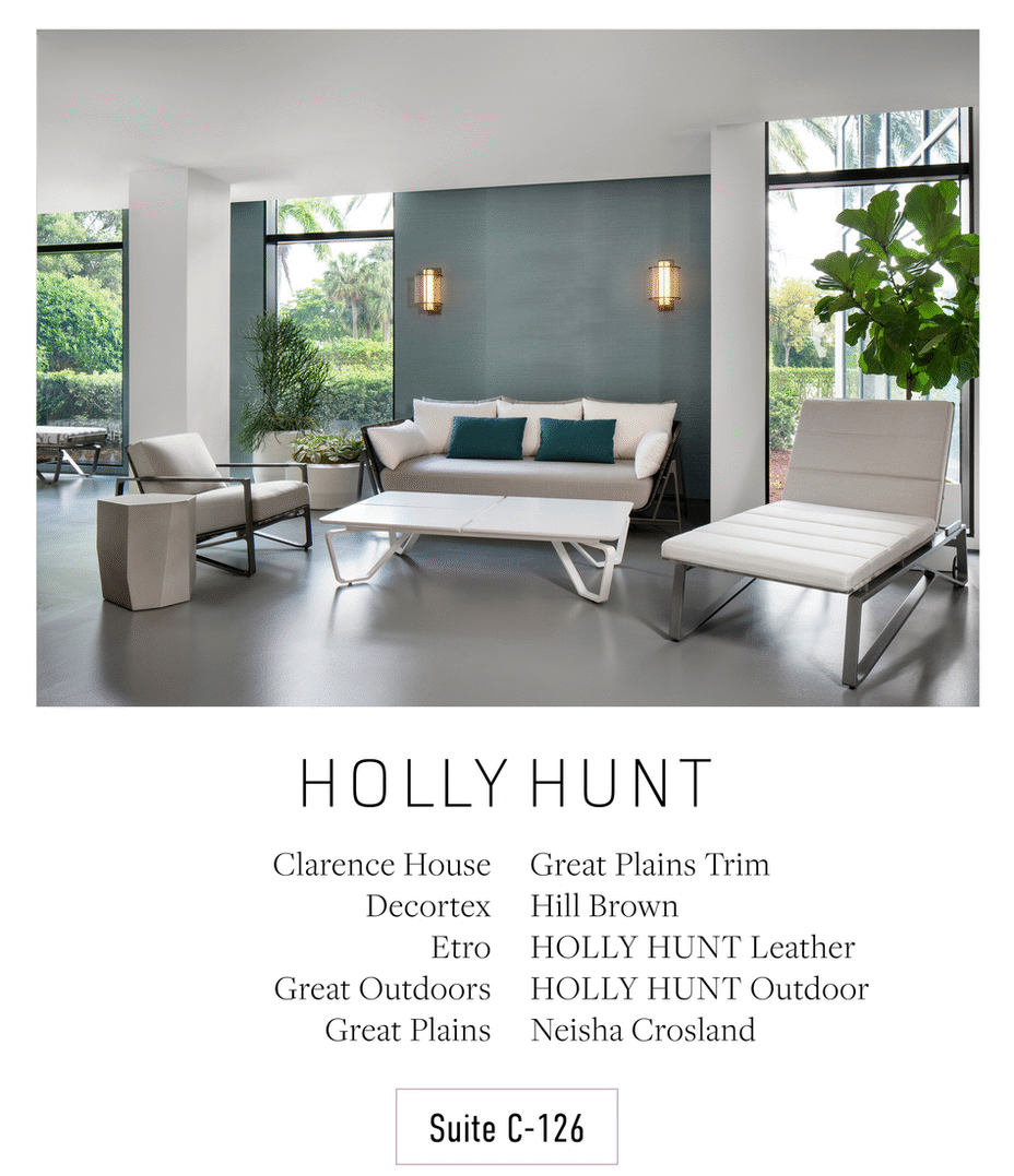 HOLLY HUNT Showroom at DCOTA